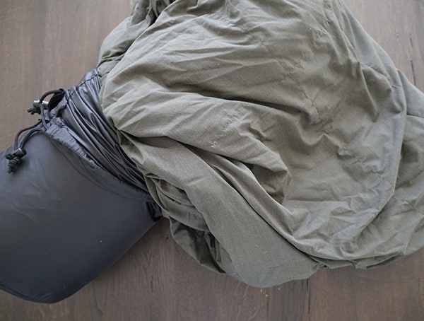 Takibi Kake Futon Down Blanket With Compression Sack