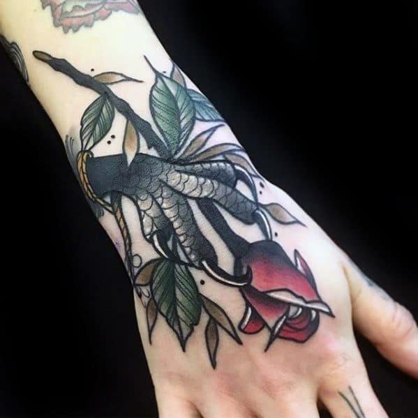 Talon Mens Tattoo Designs