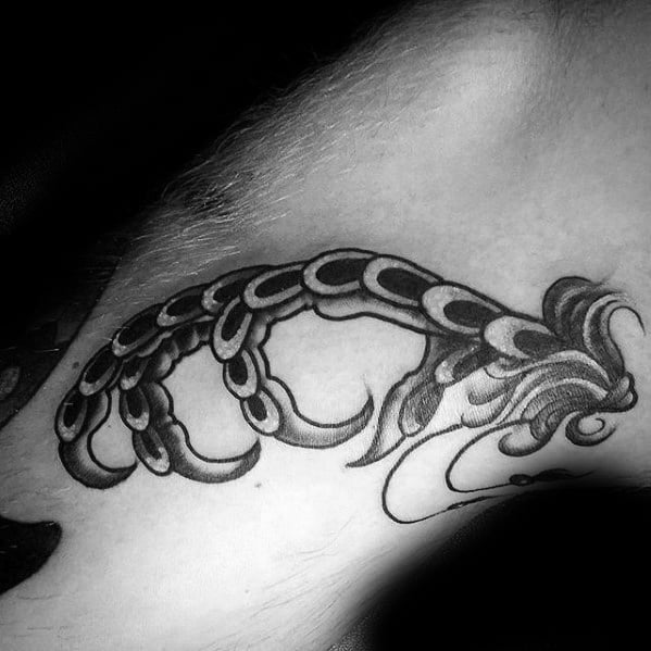 Talon Tattoo Design On Man