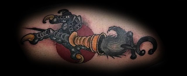 Talon Tattoo Designs For Men