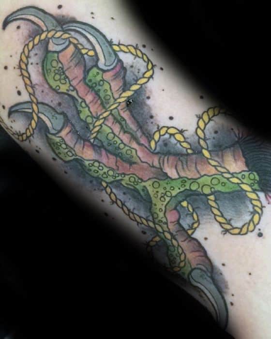 Talon Tattoos For Gentlemen