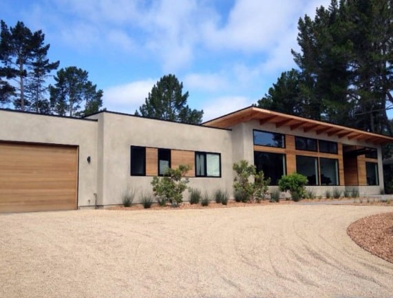 Tan Gravel Driveway Ideas Modern Home