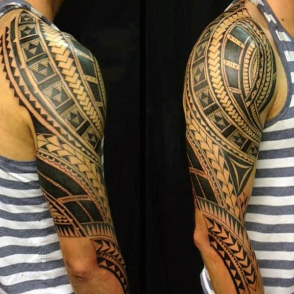 Tattoo Designs Tribal Guys Sleeve