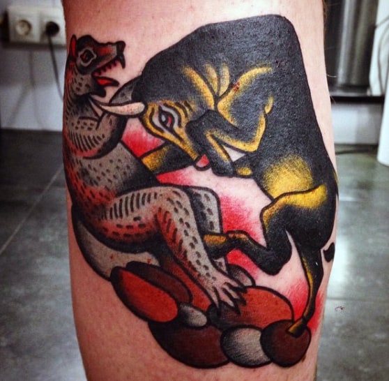 Tattoo For Men Of Bull