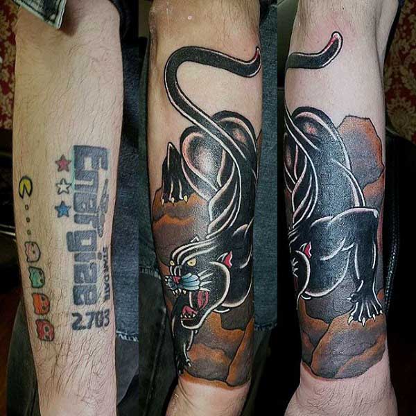 Tattoo Mens Designs Panther