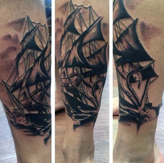 Tattoo Ships On Men