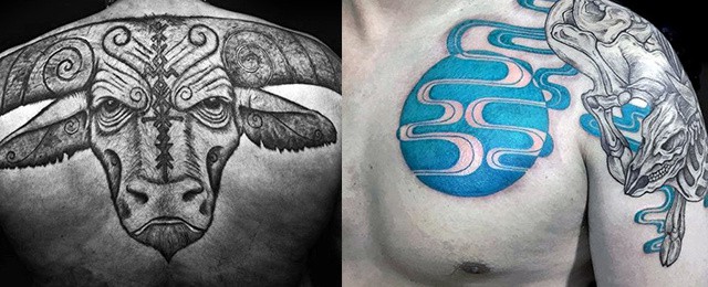 Taurus Tattoos For Men