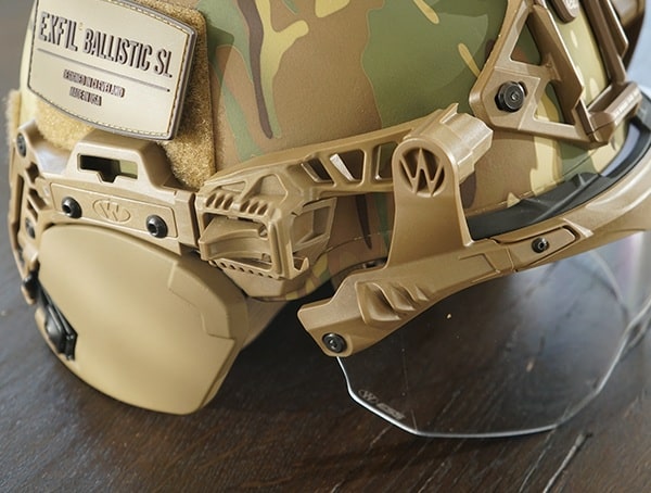 Team Wendy Exfil Ballistic Sl Helmet Multicam Side With Accessories