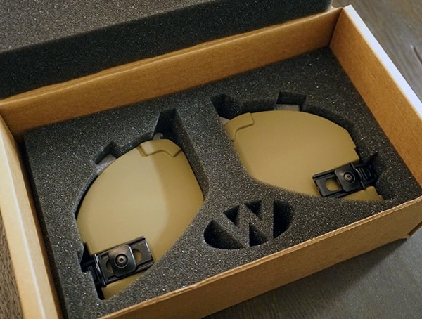 Team Wendy Exfil Ballistic Sl Helmet Protective Ear Covers In Coyote Brown