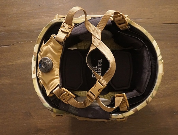 Team Wendy Exfil Ballistic Sl Helmet Top View