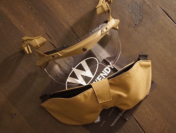 Team Wendy Exfil Ballistic Visor With Protective Cover And Cleaning Cloth