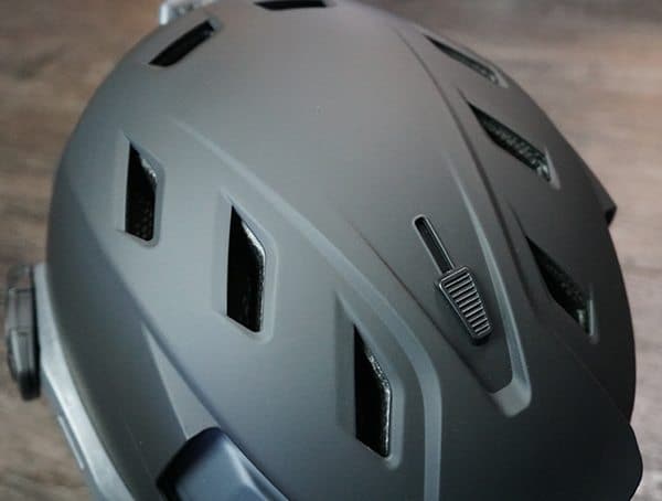 Team Wendy M 216 Helmet Adjustable Crown Vents Open