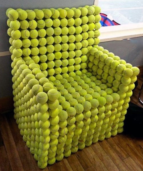 Tennis Ball Chair Diy Man Cave Ideas