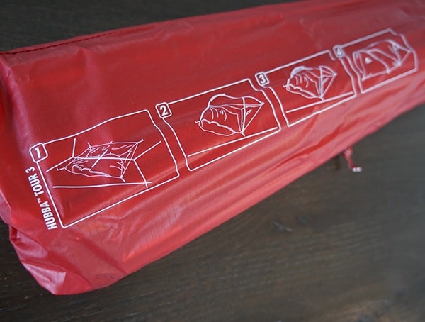 Tent Instructions On Stuff Sack Msr Hubba Tour 3