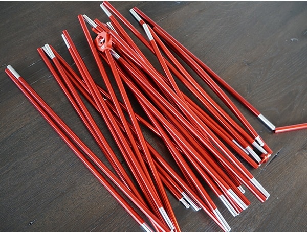 Tent Poles Msr Hubba Tour 3 Tent