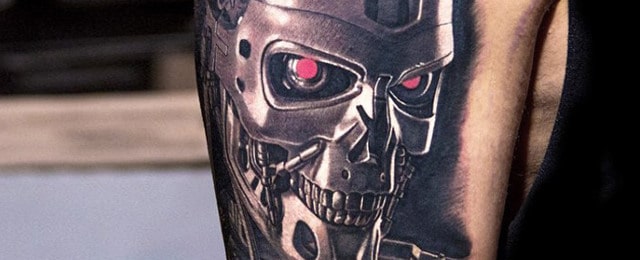 Terminator Tattoo Designs For Men