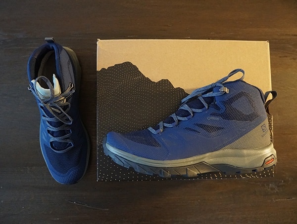 Textile Salomon Outline Mid Gtx Mens Shoes