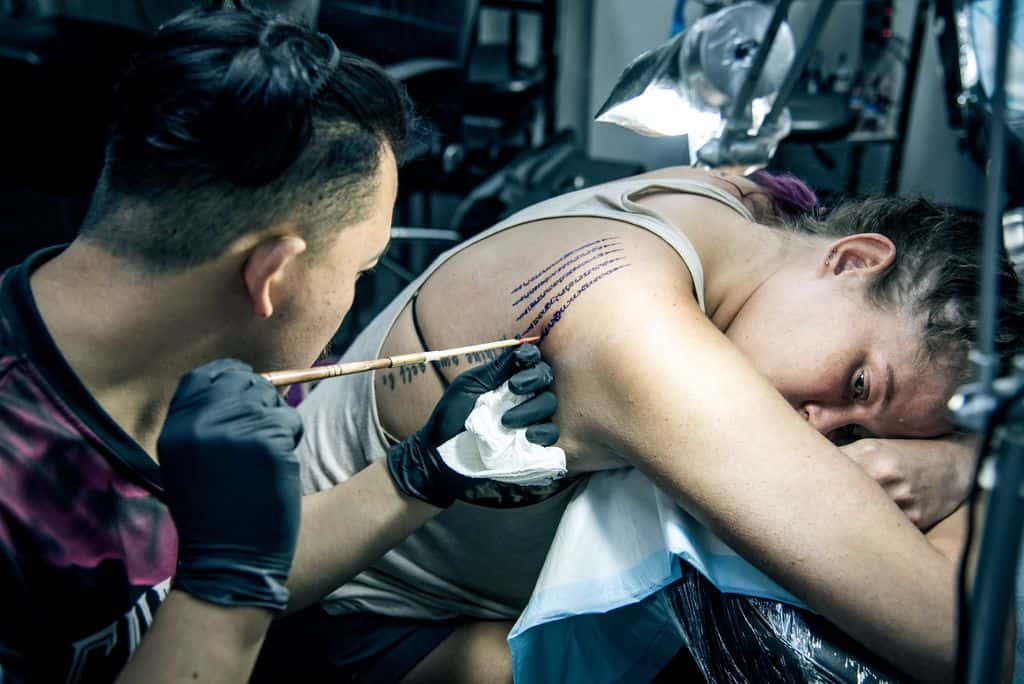 Thai Traditional Stick And Poke