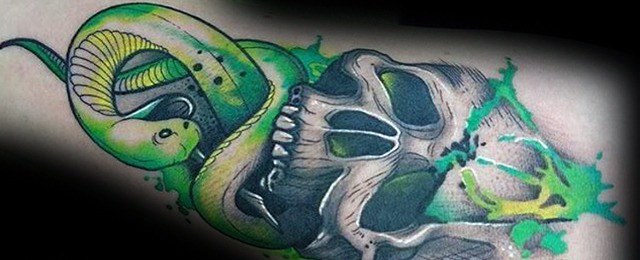 The Dark Mark Tattoo Designs For Men