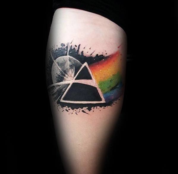 The Dark Side Of The Moon Pink Floyd Tattoos For Males