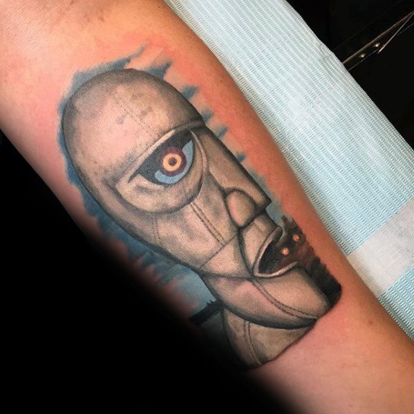 The Division Bell Pink Floyd Tattoo Ideas For Males