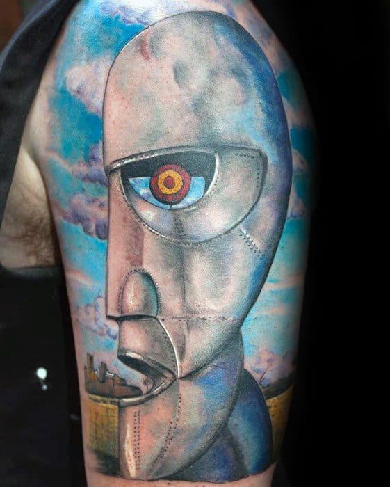The Division Bell Pink Floyd Tattoos Male