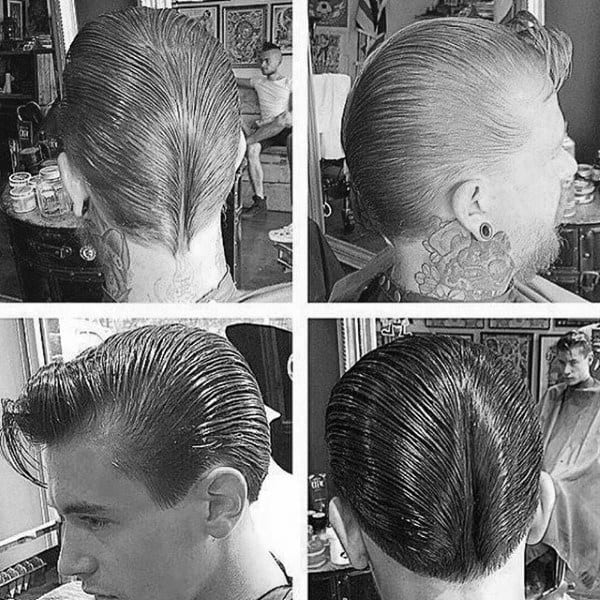 The Ducktail Hairstyle For Gentlemen