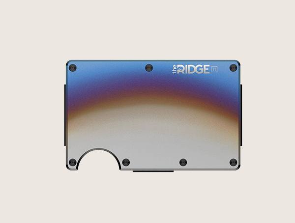 The Ridge Men's Burnt Titanium Wallet