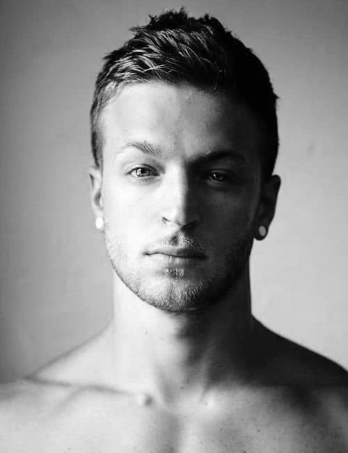 Thick Curly Short Hair For Males