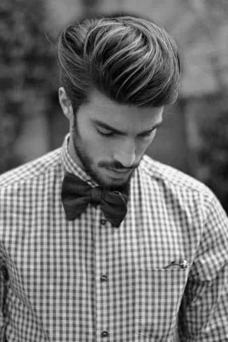 Thick Long Pompadour Hair For Men