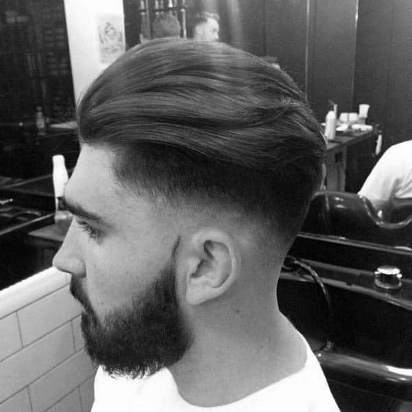 Thick Medium Long Mens High Fade Haircuts