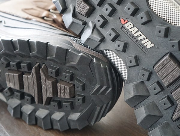Thick Rugged Outsole Lug Pattern Baffin Control Max Mens Boots