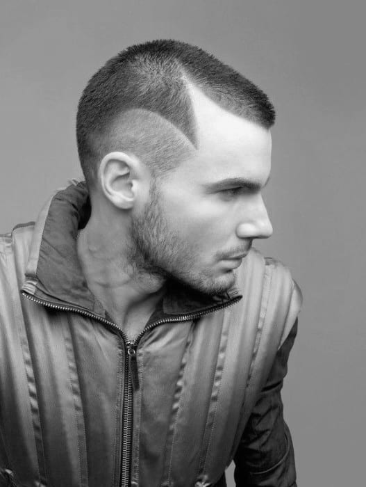 Thin Hair Buzz Cut For Men