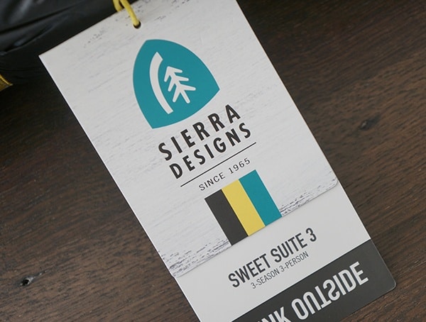 Think Outside Tag Sierra Designs Sweet Suite 3 Tent