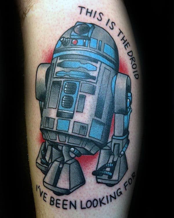 This Is The Droid Rd2d Mens Arm Tattoos