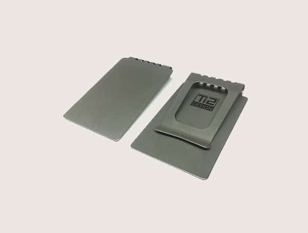 Ti2 Satin Finish Titanium Wallet For Men