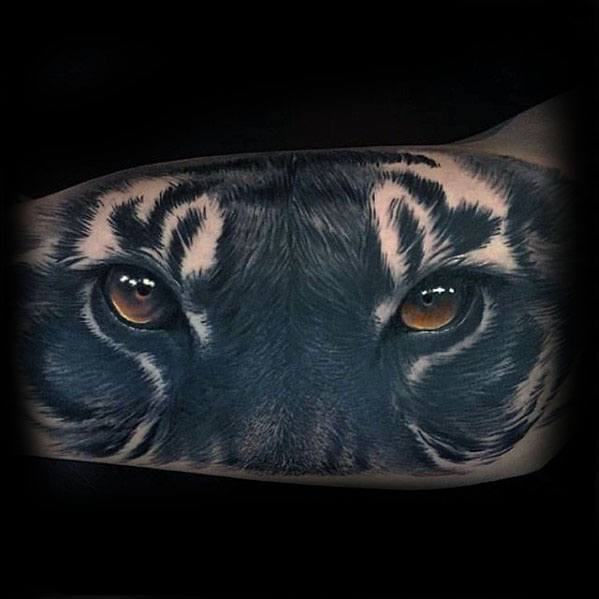 Tiger Eyes Guys Tattoo Ideas