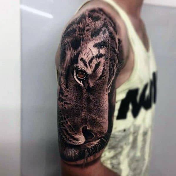 Tiger Greatest Mens Tattoo Ideas
