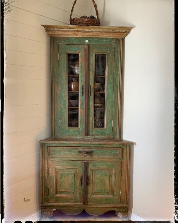 timber furniture corner cupboards curio cabinets