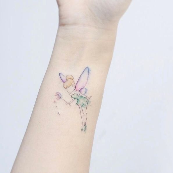 Tinkerbell Disney Fairy Tattoo