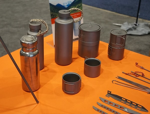 Titanium Camping Gear At Outdoor Retailer