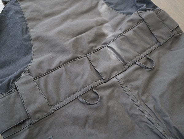 Tobe Novo Bib For Skiing Waist Back Detail