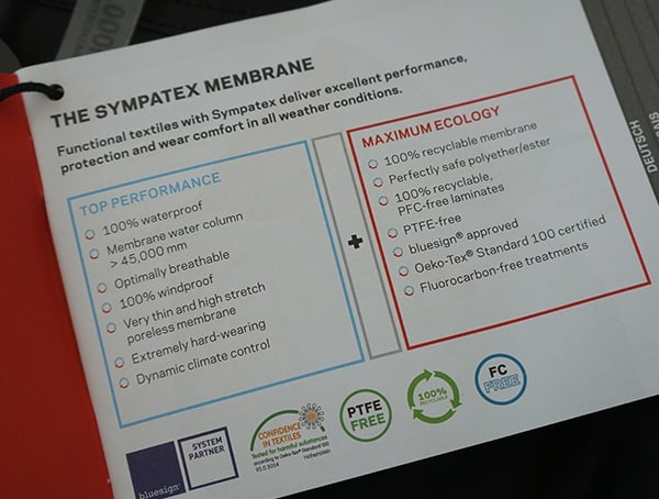 Tobe Novo How The Sympatex Membrane Works