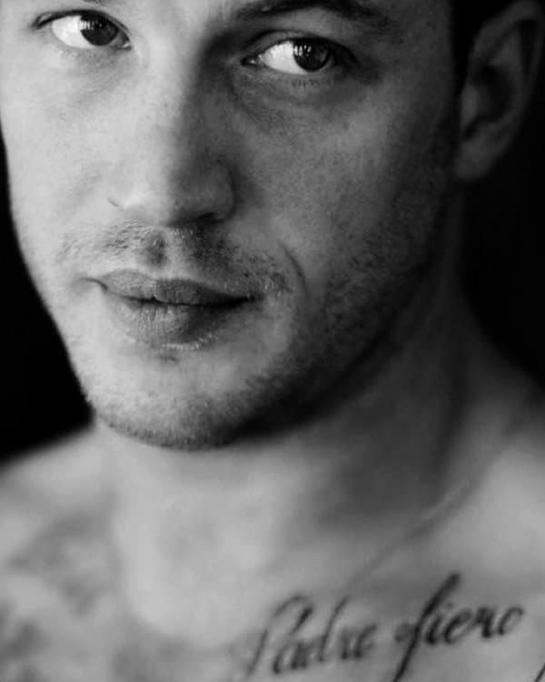 tom hardy pardre fiero tattoo