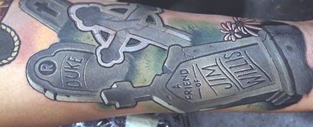 Tombstone Tattoos For Men
