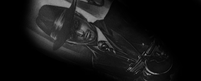 Tommy Gun Tattoo Ideas For Men