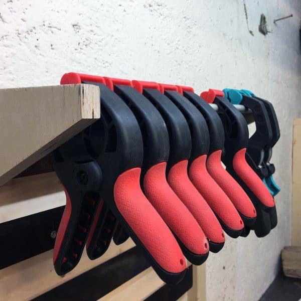 Tool Storage Ideas Clamp Holder Bar