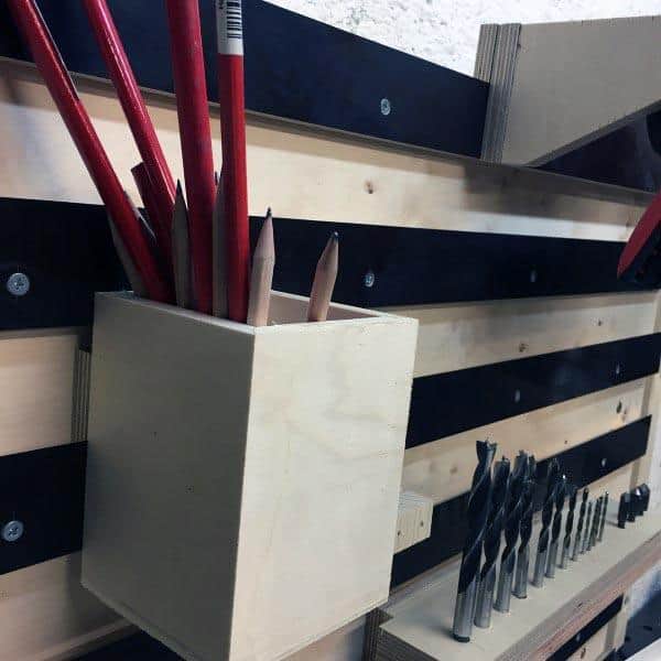 Tool Storage Ideas Pencil Holder Box