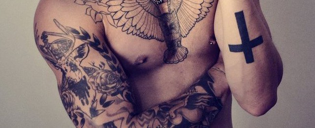 Top 60 Best Cross Tattoos For Men