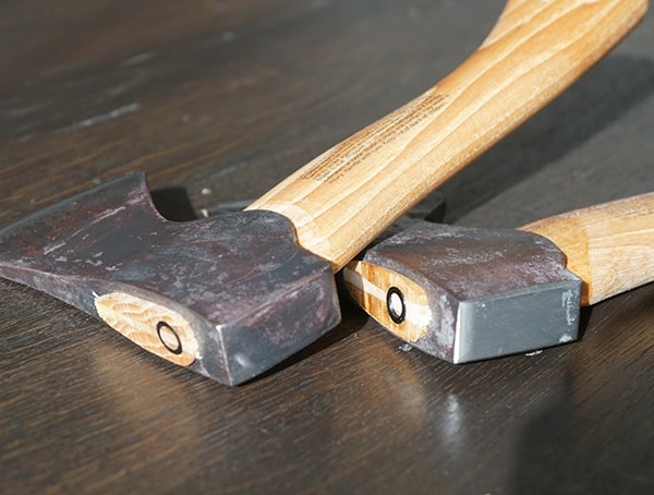 Top Of Axe And Hatchet Head Hults Bruk